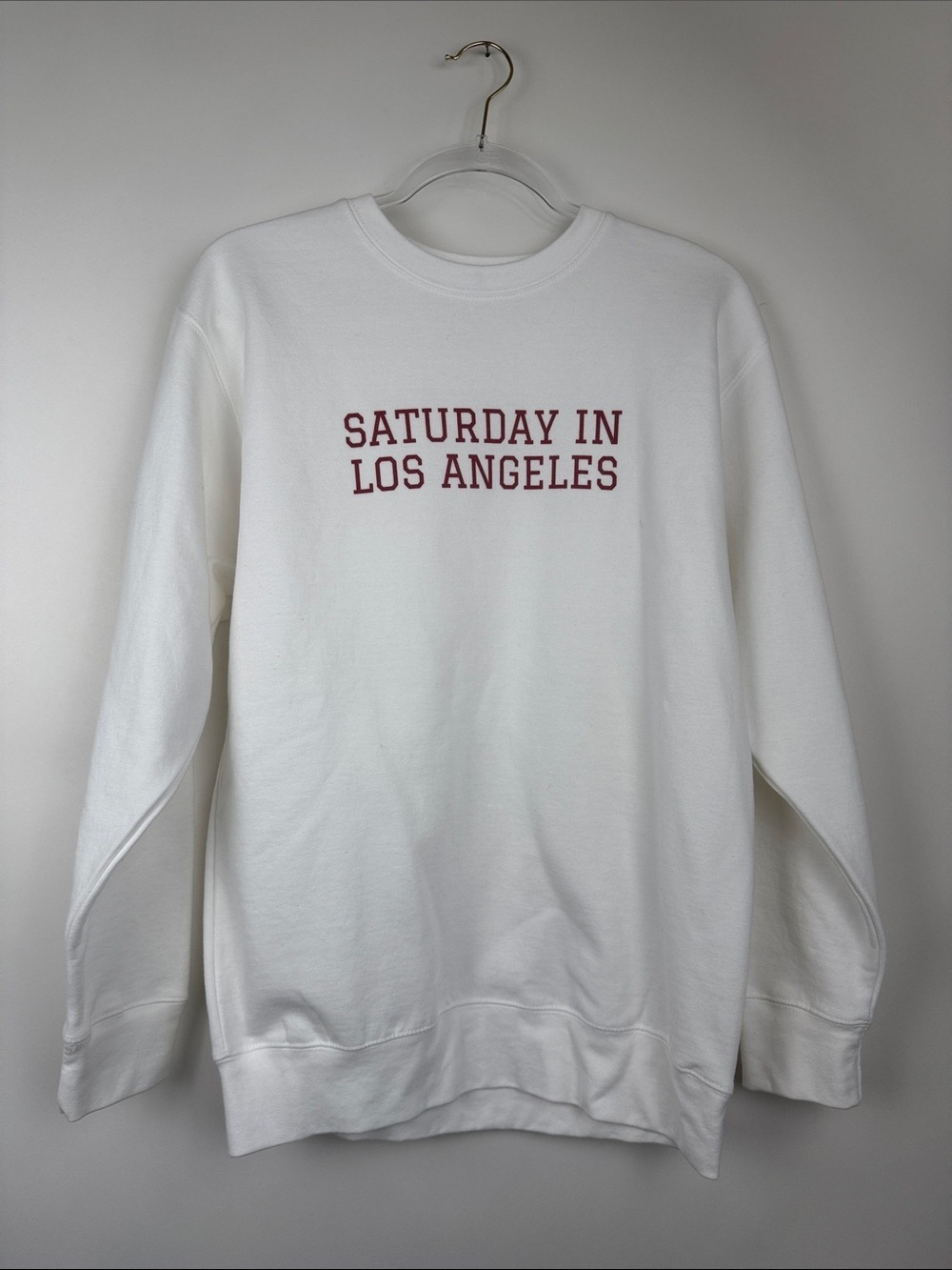 Gameday Graduate Saturday in Los Angeles USC Trojans White Pullover Sweatshirt M
